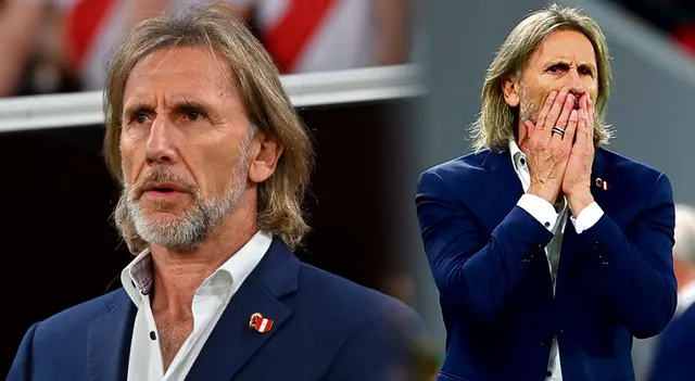 Ricardo Gareca en su último año como DT de la Selección Peruana