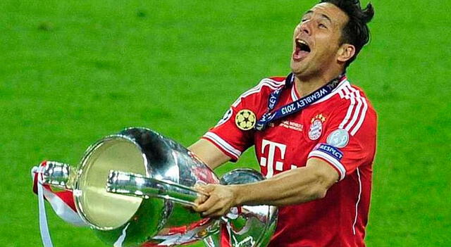 Claudio Pizarro, Champions League, Bayern Múnich Claudio Pizarro, Champions League, Bayern Múnich