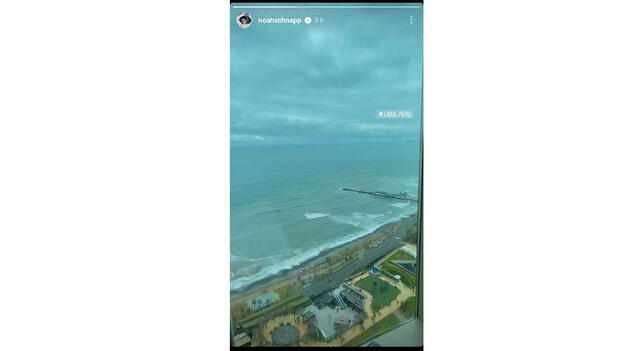 Noah se hospedó en el Marriott en Miraflores | Foto: Instagram   