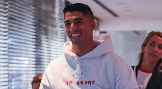 Luis Suárez, jugador de Nacional de Montevideo