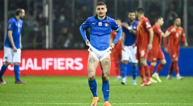 Macedonia del Norte eliminó a Italia.