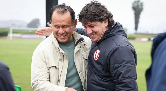 Juan Reynoso junto a Jean Ferrari