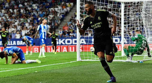 Karim Benzema Real Madrid Espayol