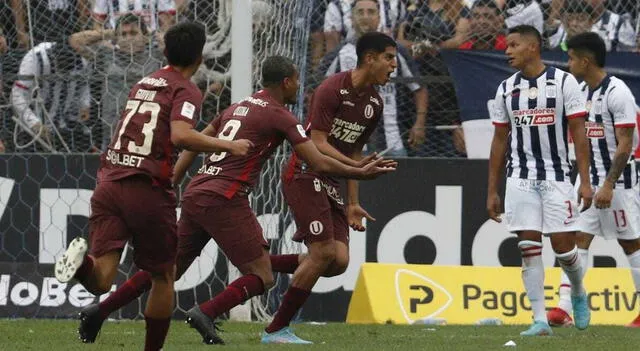 Universitario venció 2-0 a Alianza Lima