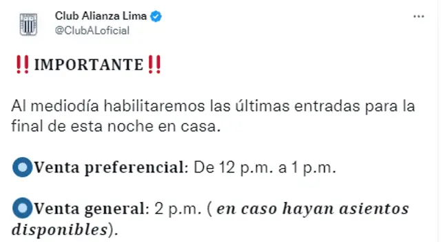 Alianza Lima