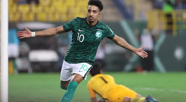 Salem Al-Dawsari es una pieza fundamental en la Selección de Arabia. Foto: Selección de Arabia/Twitter   