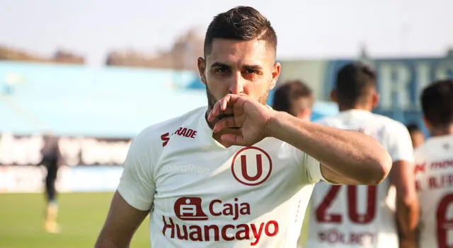 Luis Urruti suma 11 goles con Universitario de Deportes.   