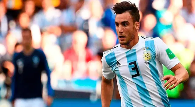 Nicolás Tagliafico estará desde el inicio. Foto: AFP   