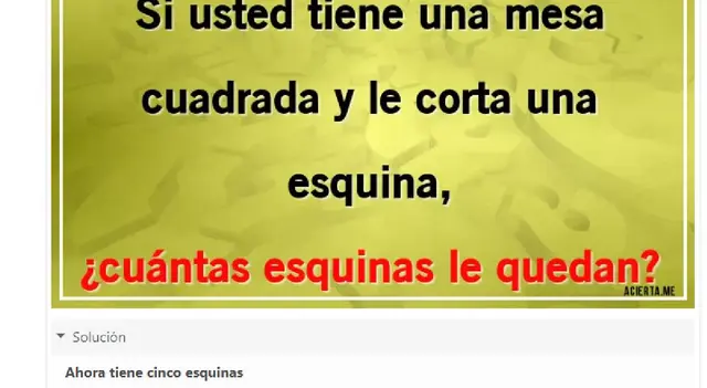 Acertijo visual Acertijo visual