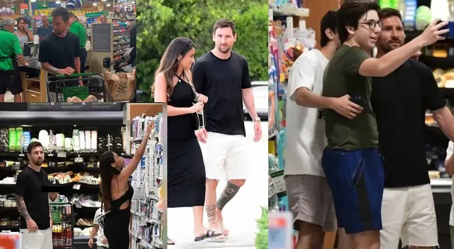 Lionel Messi en fotos con sus fans/ FUENTE: SportCenter   