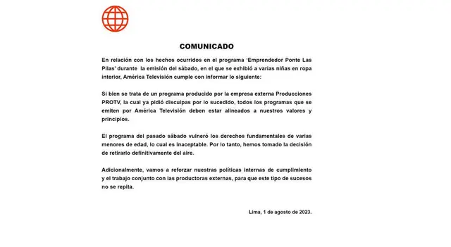 América tv América tv