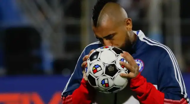 Vidal está jugando su última eliminatoria Vidal está jugando su última eliminatoria
