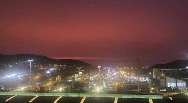 Cielo rojo