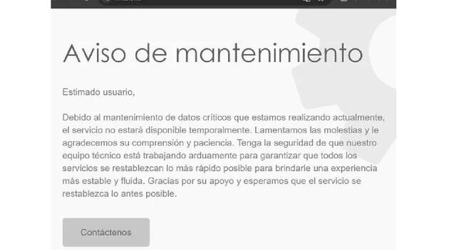 Link Flow ya no ofrece su web a los usuarios/ FOTO: Difusión Link Flow ya no ofrece su web a los usuarios/ FOTO: Difusión