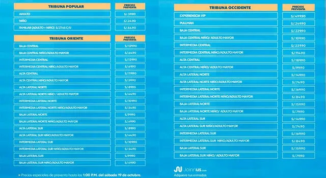 Entradas Sporting Cristal-Universitario