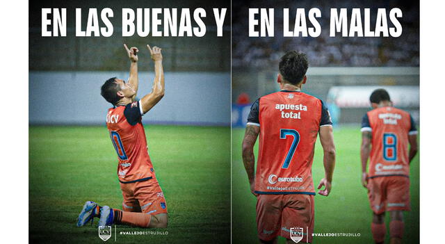 La publicación de Vallejo a poco de la última fecha del Clausura | Foto: Instagram César Vallejo La publicación de Vallejo a poco de la última fecha del Clausura | Foto: Instagram César Vallejo