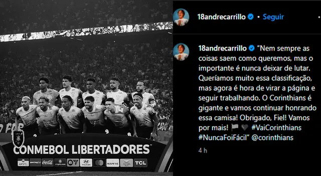 André Carrillo eliminado
