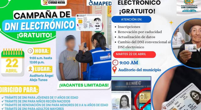 DNI gratis