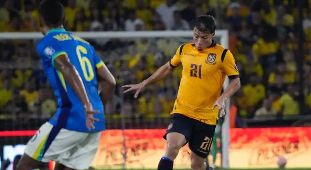 Ecuador y Brasil empataron en las Eliminatorias.