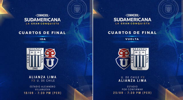 La publicación de Alianza Lima sobre la Copa Sudamericana   
