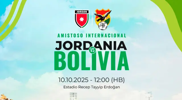 Bolivia vs Jordania Bolivia vs Jordania