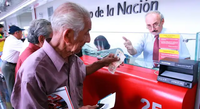 Pensionistas se alistan para percibir sus pagos durante los primeros días de enero 2026 / FOTO: Banco de la Nación   