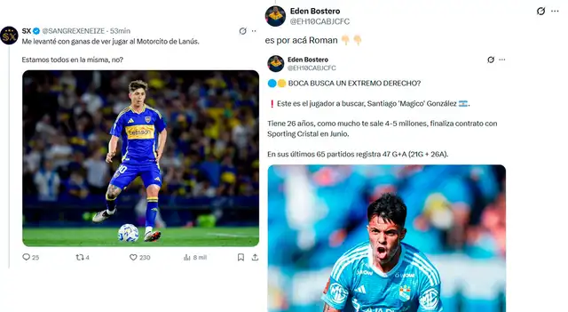 Sporting Cristal, Santiago González Sporting Cristal, Santiago González