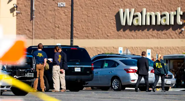 Walmart: sospechoso de robo y que protagonizó tiroteo, murió tras disparar a policías.   