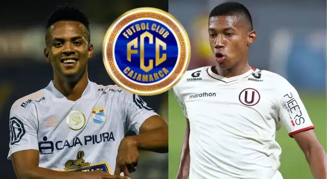 Enmanuel Paucar y Nilson Loyola fc cajamarca