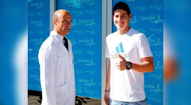 James Rodríguez antes de pasar los exámenes médicos correspondientes James Rodríguez antes de pasar los exámenes médicos correspondientes
