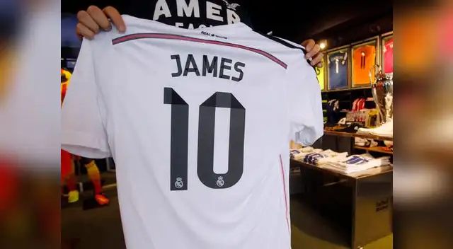 James Rodírguez llegó al Real Madrid por 80 millones de euros. 