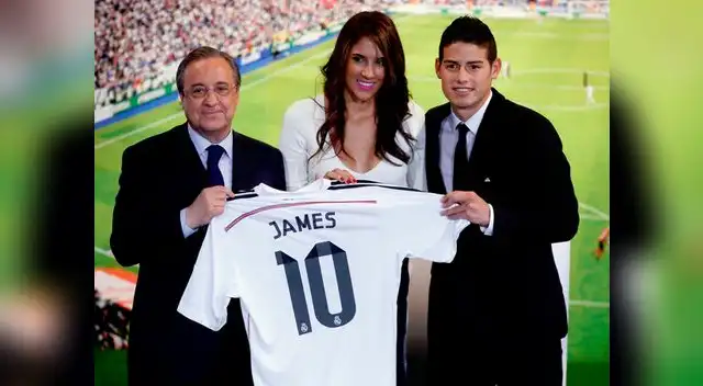 James Rodríguez usará la 10 en el Real Madrid. 