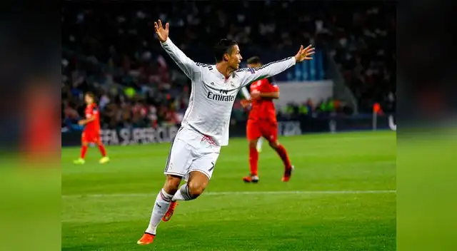 Real Madrid vs. Sevilla: Cristiano Ronaldo celera su segundo gol.