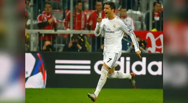 Real Madrid vs. Sevilla: Cristiano Ronaldo celebra su primer gol.