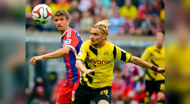 Borussia Dortmund vs. Bayern Múnich : Los dirigidos por 'Pep' Guardiola caen 1-0 ante los 'BVB'.