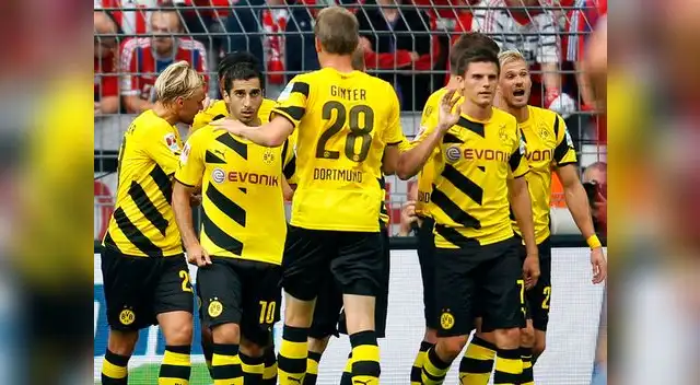 Borussia Dortmund vs. Bayern Múnich : Con tanto del armenio Henrik Mkhitaryan, los locales vencen 1-0 a 'bávaros'.