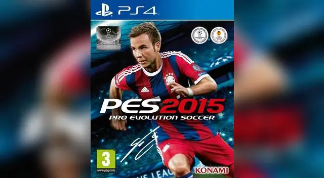 Mario Götze será el jugador que aparecerá en la portada del PES 15.