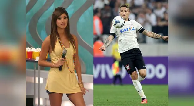 Paolo Guerrero y Fiorella Chirichigno