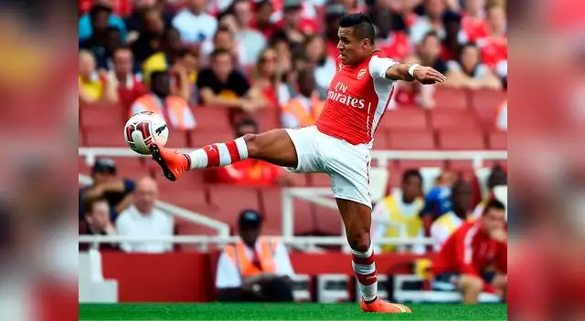 Arsenal vs. Crystal Palace: El chileno Alexis Sánchez arrancó de titular en el incio de la Premier League.