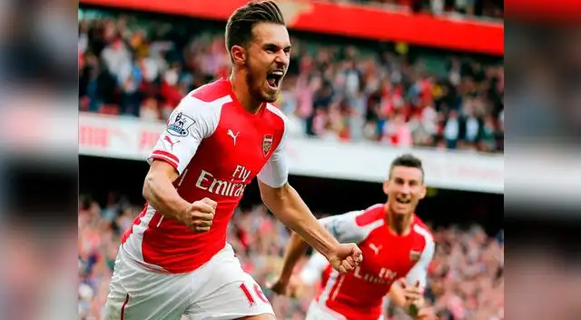 Arsenal vs. Crystal Palace: Aarom Ramsey anotó el gol de la victoria 'gunner' de local.