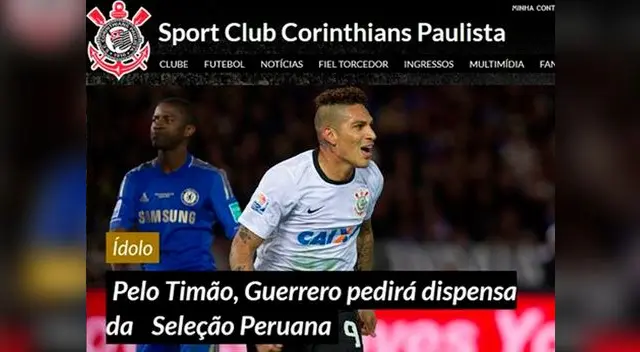 Paolo Guerrero es internacional desde el 2004 con la selección peruana.