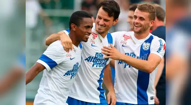 Yordy Reyna lleva anotados tres goles con el Grodig en el torneo austriaco. Yordy Reyna lleva anotados tres goles con el Grodig en el torneo austriaco.