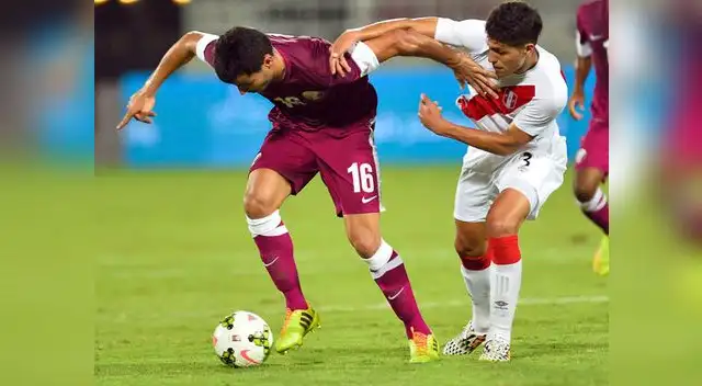 Perú vs. Qatar: Hansell Riojas cumplió un buen partido. Perú vs. Qatar: Hansell Riojas cumplió un buen partido.