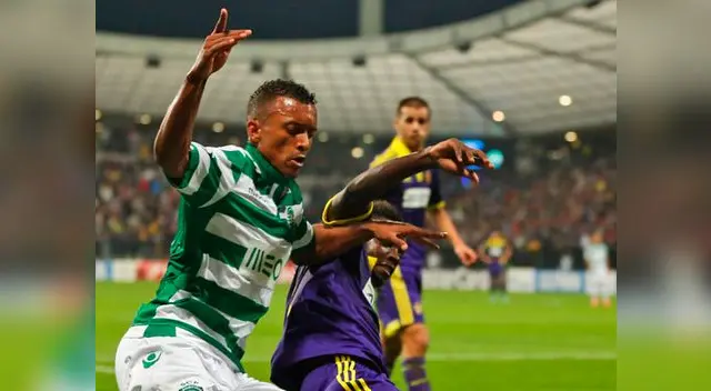 Maribor vs. Sporting de Lisboa: Nani anotó el gol de los 'leones'. Maribor vs. Sporting de Lisboa: Nani anotó el gol de los 'leones'.