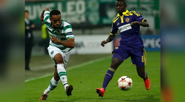 Maribor vs. Sporting de Lisboa: Andre Carrillo jugó hasta los 66' y tuvo una aceptable actuación Maribor vs. Sporting de Lisboa: Andre Carrillo jugó hasta los 66' y tuvo una aceptable actuación