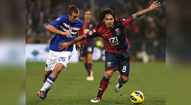 Juan Manuel Vargas tuvo un paso por el Génova en la temporada 2012-13 a préstamo de la Fiorentina.