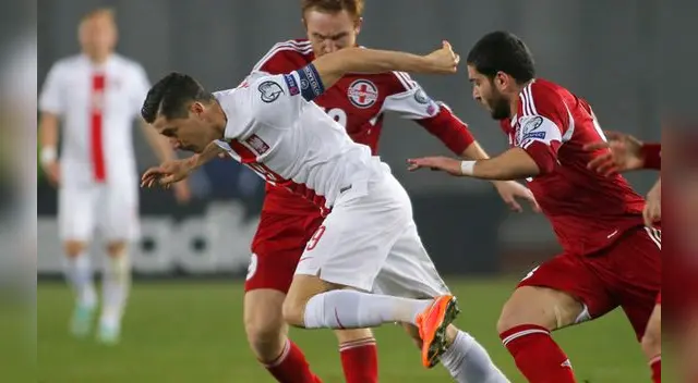 Robert Lewandowski: El polaco marcó cuatro goles ante Gibraltar Robert Lewandowski: El polaco marcó cuatro goles ante Gibraltar