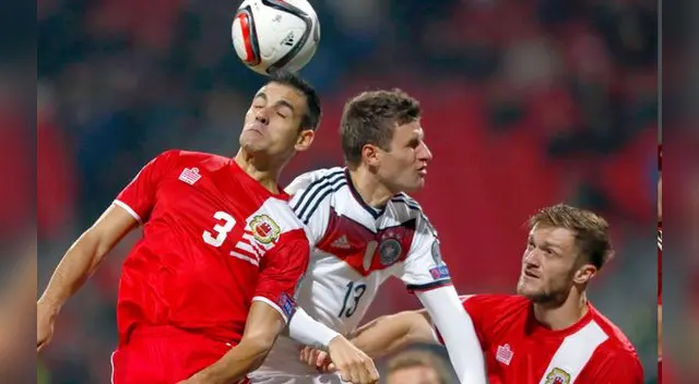 Thomas Müller: Dos dobletes lo ponen en el ranking, ante Escocia y Gibraltar Thomas Müller: Dos dobletes lo ponen en el ranking, ante Escocia y Gibraltar