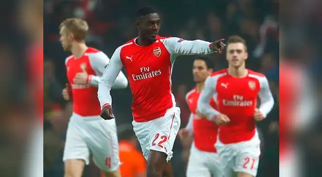 Arsenal vs. Borussia Dortmund: Yaya Sanogo abrió la cuenta ante los alemanes. Arsenal vs. Borussia Dortmund: Yaya Sanogo abrió la cuenta ante los alemanes.