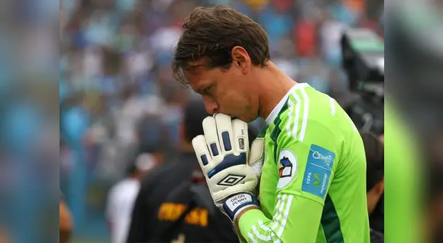 Portero celeste fue el mejor del partido 